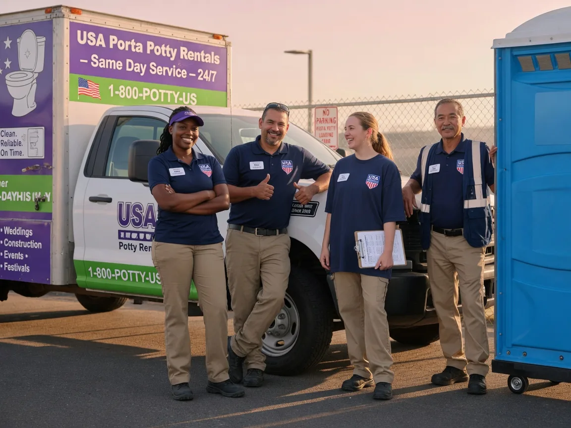 Porta Potty Rental company in Plainfield, IL